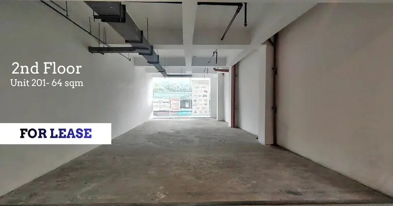 64 sqm commercial space for lease in Mandaluyong City