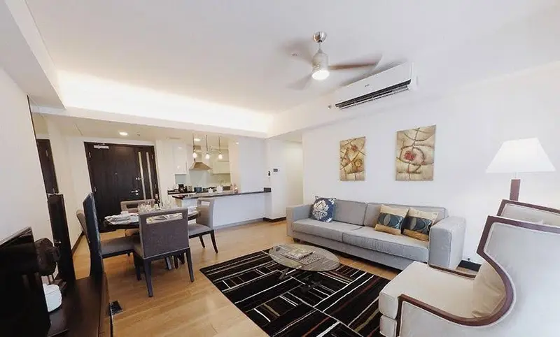 West Tower at One Serendra 1베드룸 콘도 임대, 사진 3