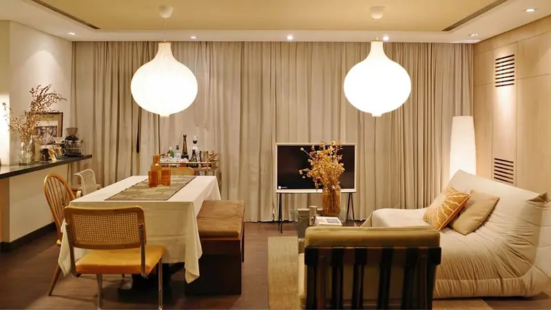 【賃貸】Makati Bel-Air Condominiumの2ベッドルームのコンドミニアム、写真2