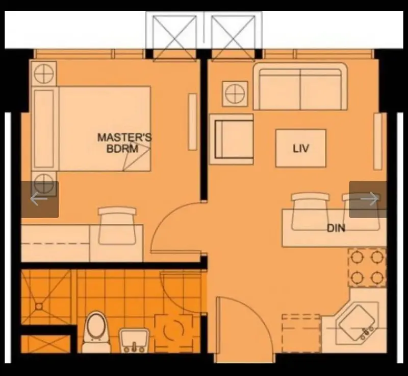 Belton Place 1室公寓出售，第 4 张照片