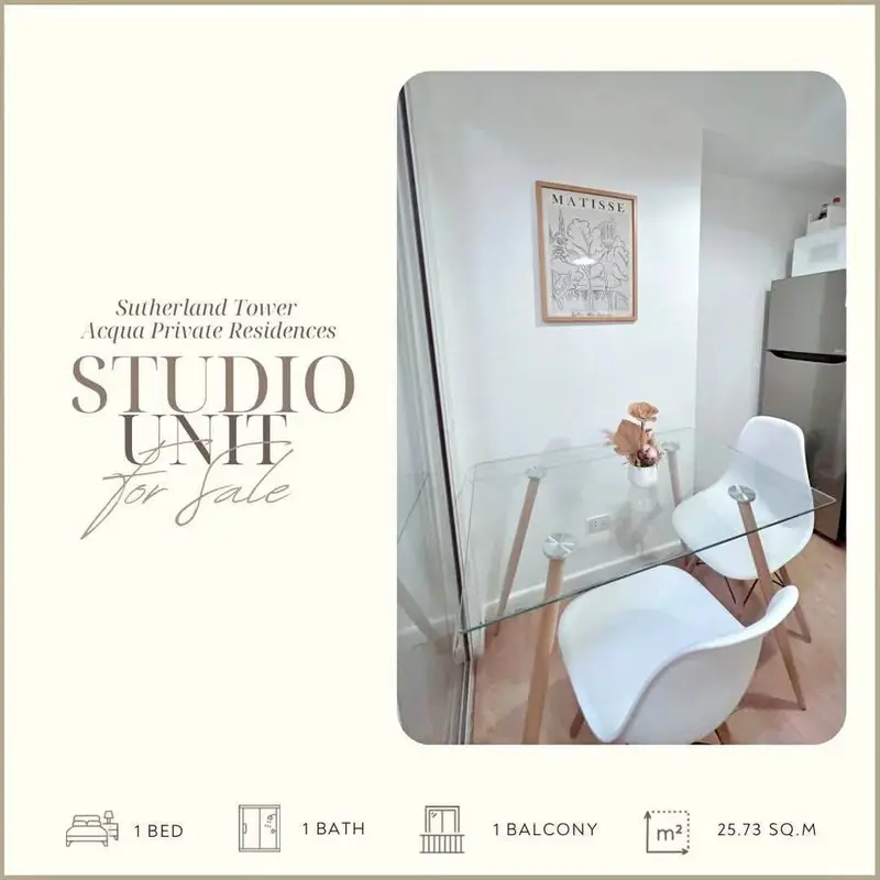 1 BR · Acqua Private Residences