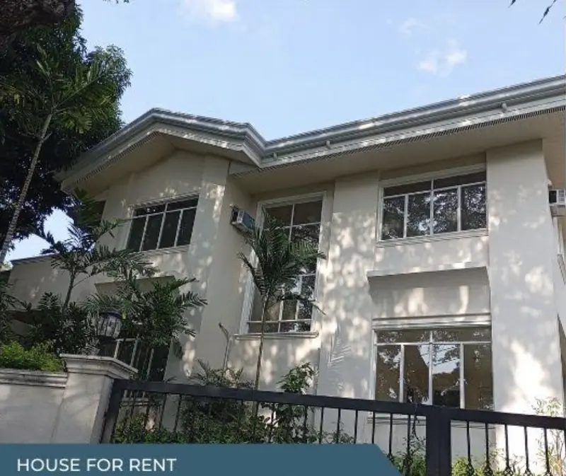 4-bedroom house and lot for rent in Ayala Alabang Village
