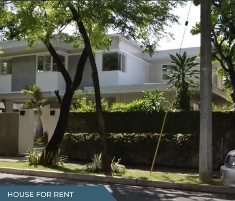 4-bedroom house and lot for rent in Dasmariñas Village